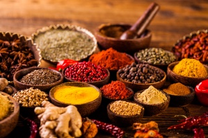 Asian seasoning, spices theme